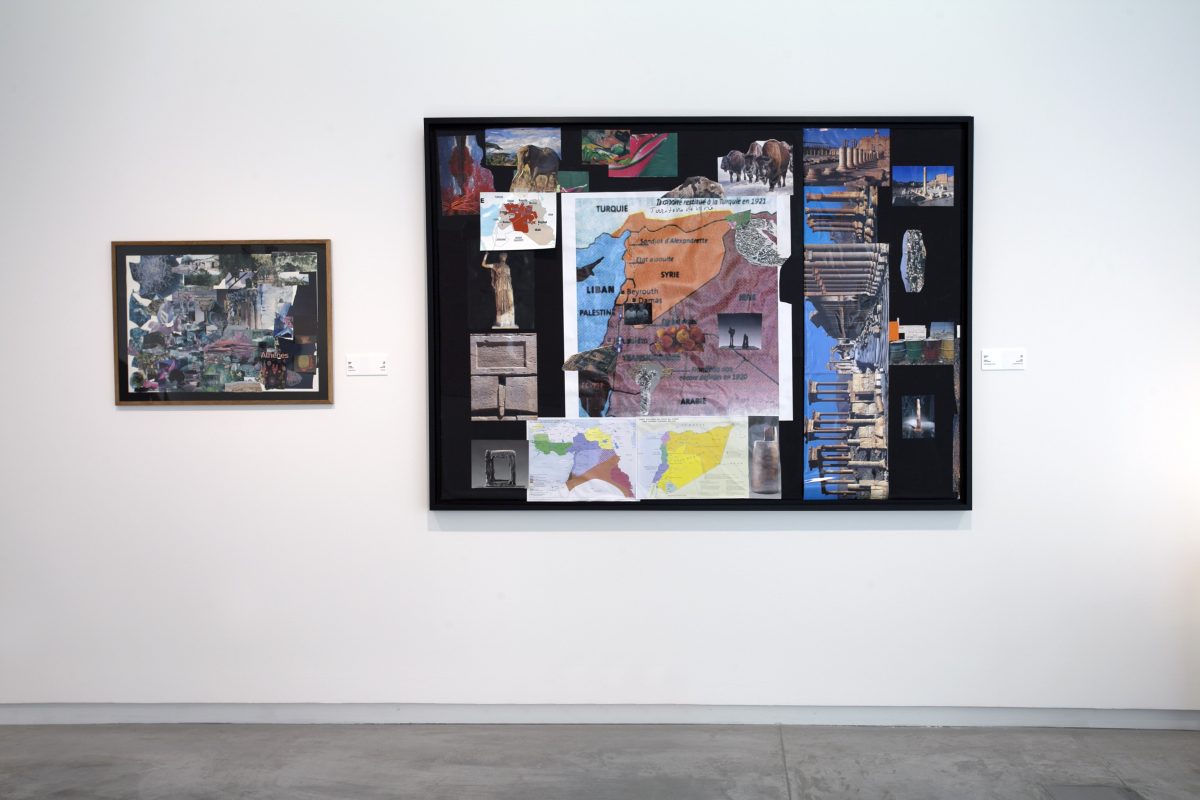 <I>Simone Fattal</i>, 2016
</br> installation view, SAF Art Space