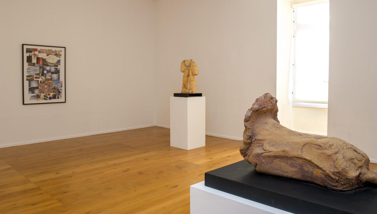 <I>L’homme qui fera pousser un arbre nouveau</i>, 2017
</br> installation view, Musée d'art contemporain de Rochechouart, Rochechouart