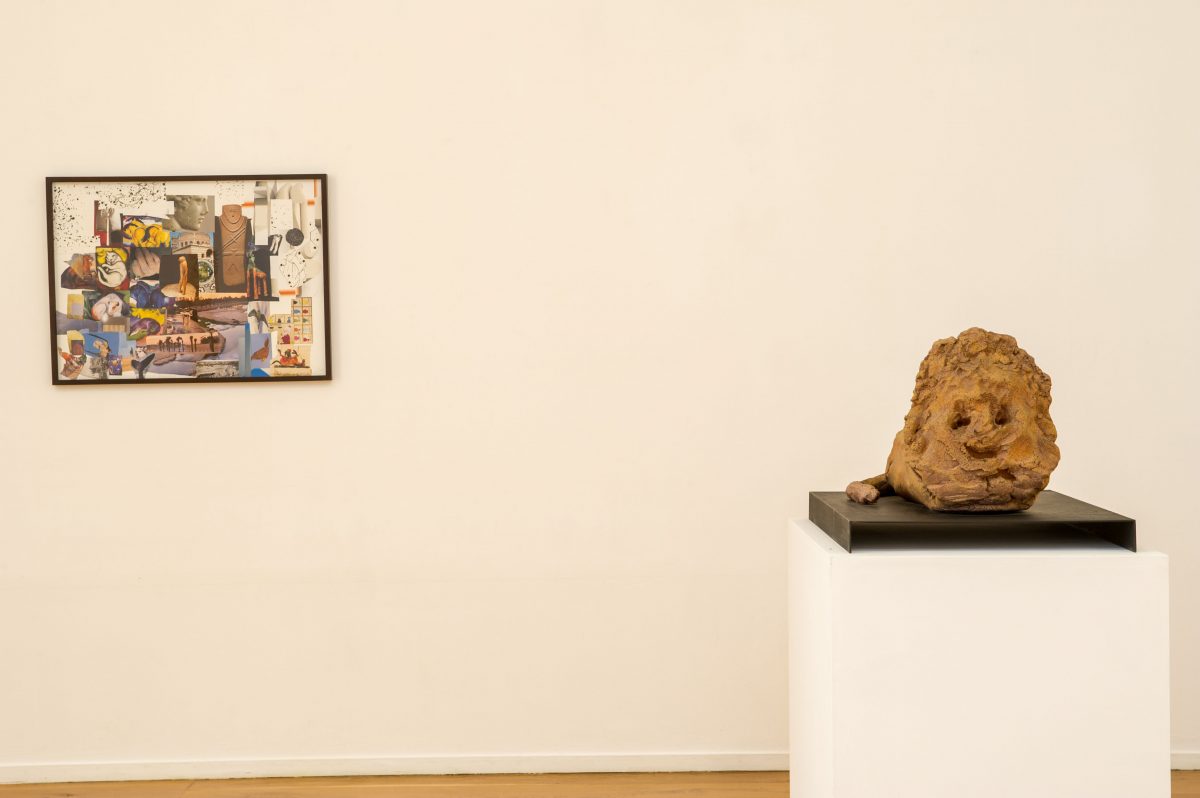 <I>L’homme qui fera pousser un arbre nouveau</i>, 2017
</br> installation view, Musée d'art contemporain de Rochechouart, Rochechouart