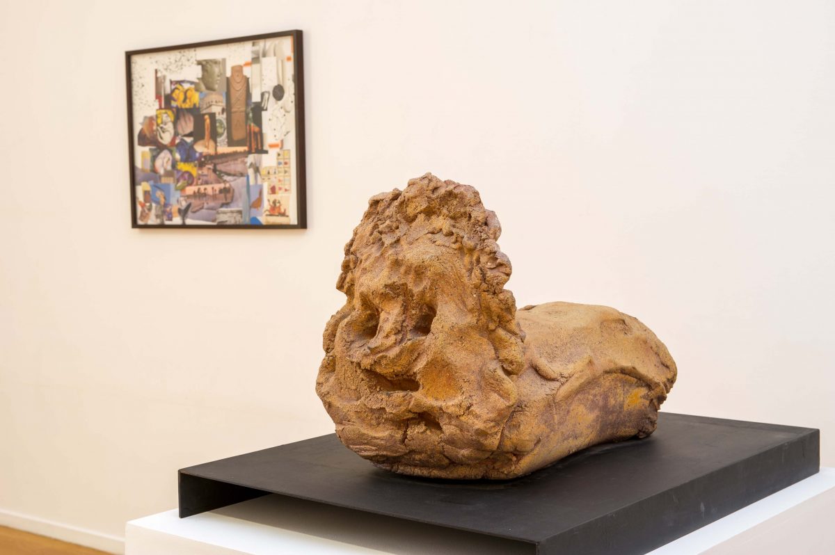 <I>L’homme qui fera pousser un arbre nouveau</i>, 2017
</br> installation view, Musée d'art contemporain de Rochechouart, Rochechouart