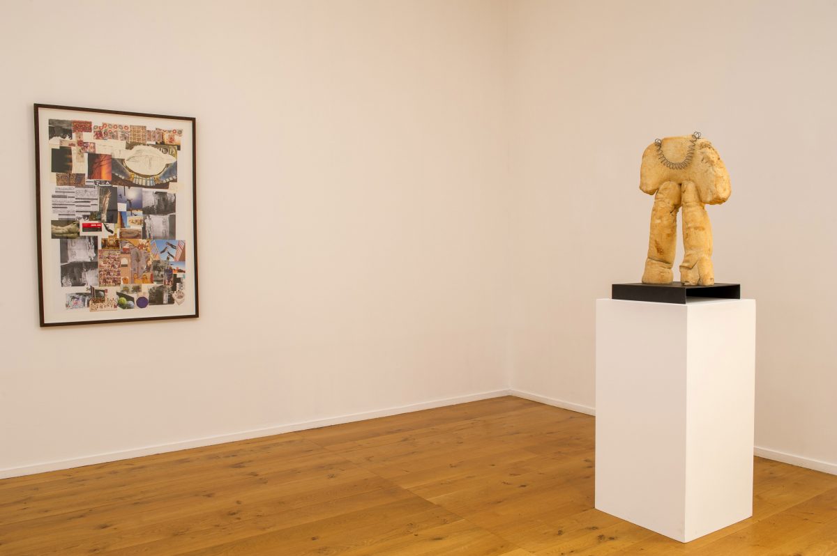 <I>L’homme qui fera pousser un arbre nouveau</i>, 2017
</br> installation view, Musée d'art contemporain de Rochechouart, Rochechouart