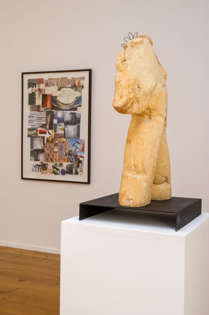 <I>L’homme qui fera pousser un arbre nouveau</i>, 2017
</br> installation view, Musée d'art contemporain de Rochechouart, Rochechouart