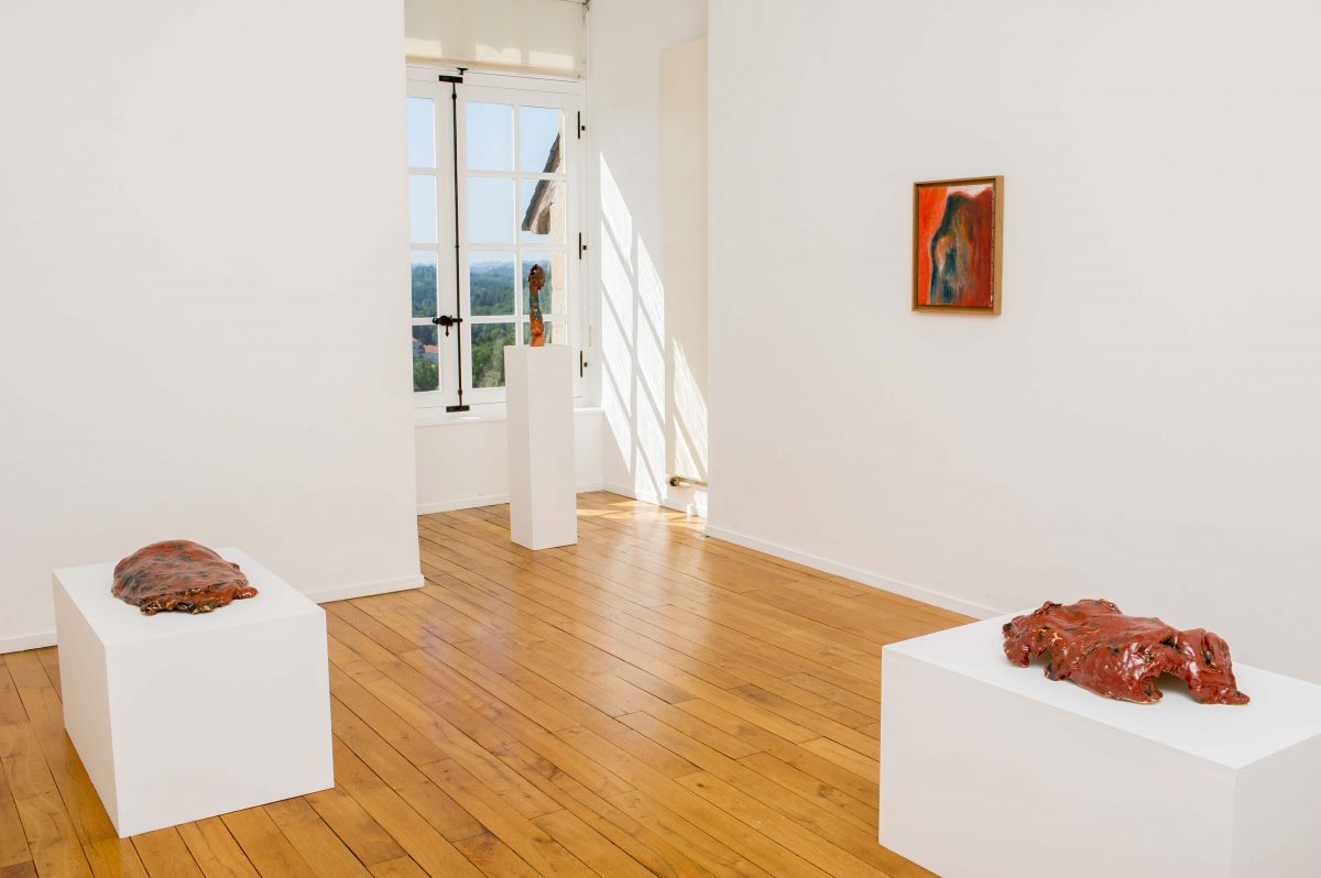 <I>L’homme qui fera pousser un arbre nouveau</i>, 2017
</br> installation view, Musée d'art contemporain de Rochechouart, Rochechouart