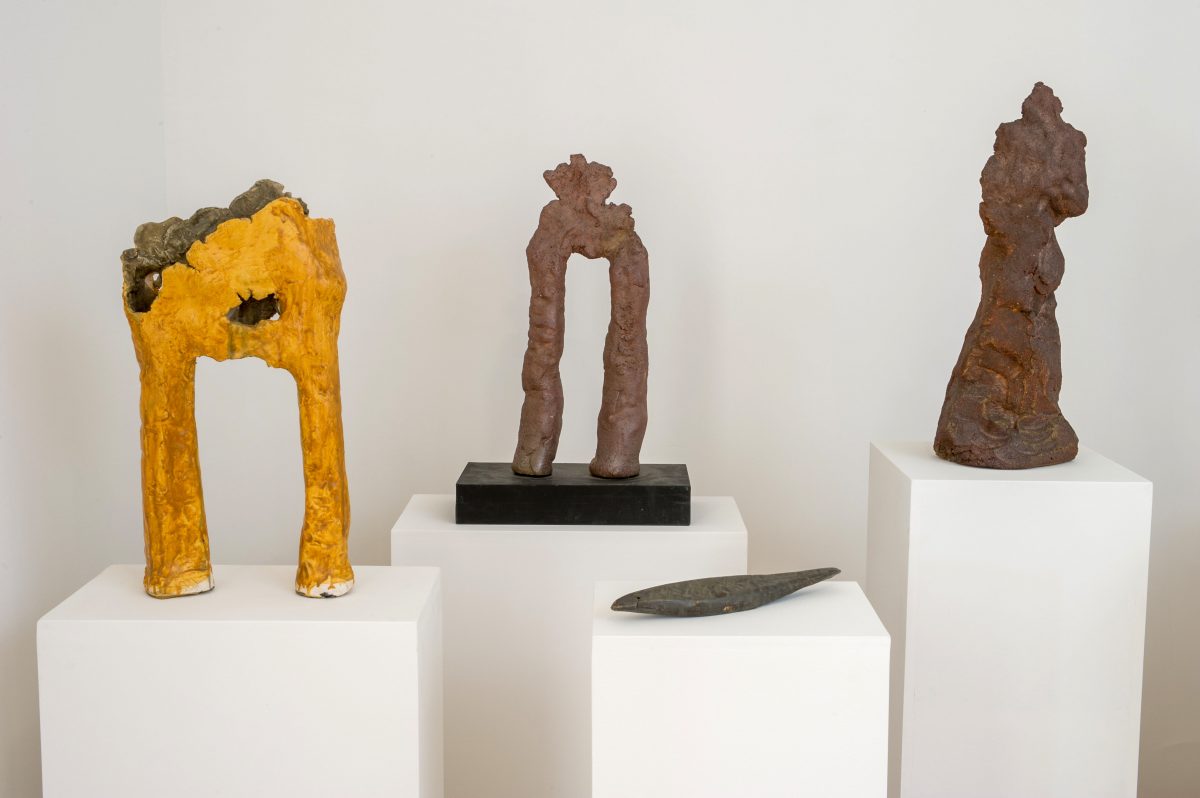 <I>L’homme qui fera pousser un arbre nouveau</i>, 2017
</br> installation view, Musée d'art contemporain de Rochechouart, Rochechouart