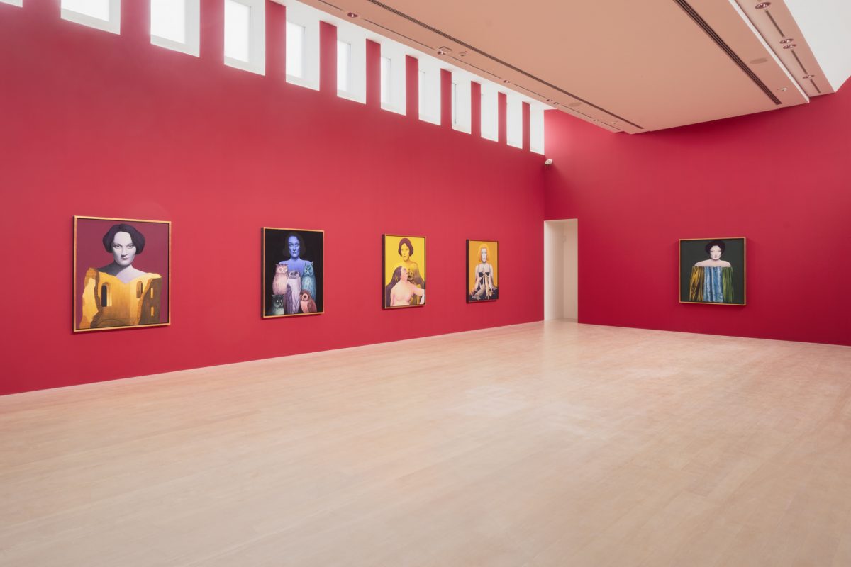 <I>Stage Fright</i>, 2021
</br> installation view, Kestner Gesellschaft