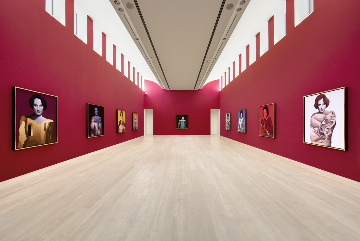 <I>Stage Fright</i>, 2021
</br> installation view, Kestner Gesellschaft>