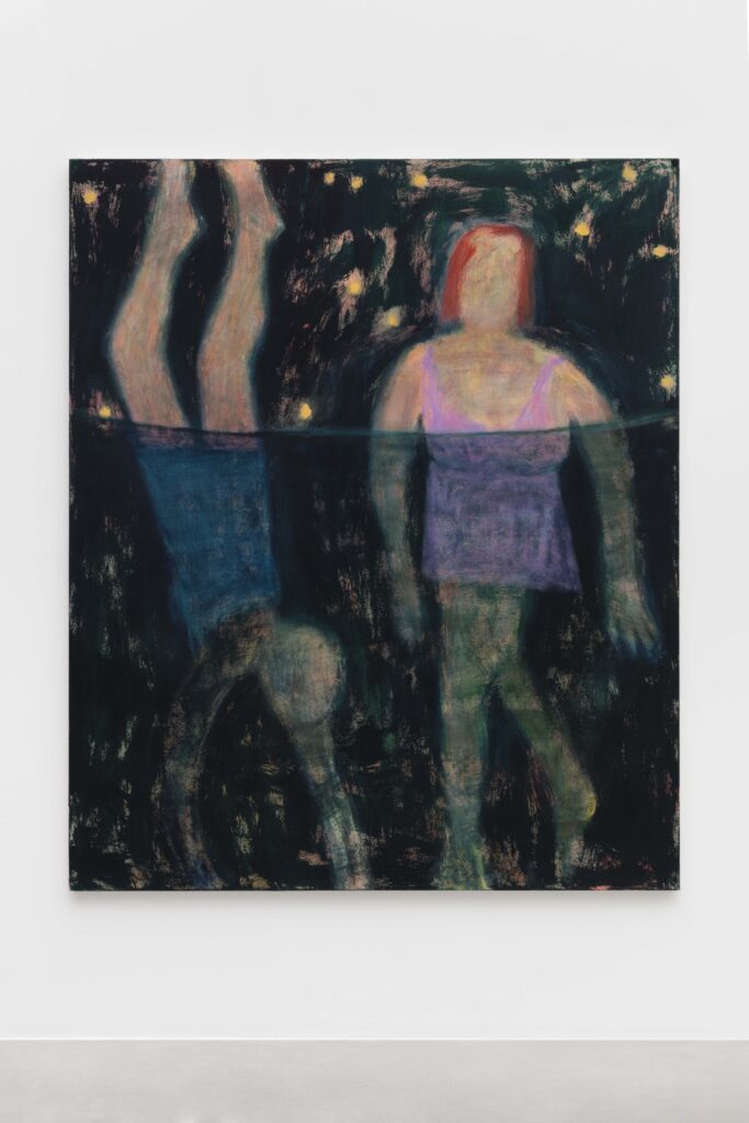 <i>Under Water</I>, 2023</br> acrylic on canvas</br>
183 x 152,5 cm / 72 x 60 in
>