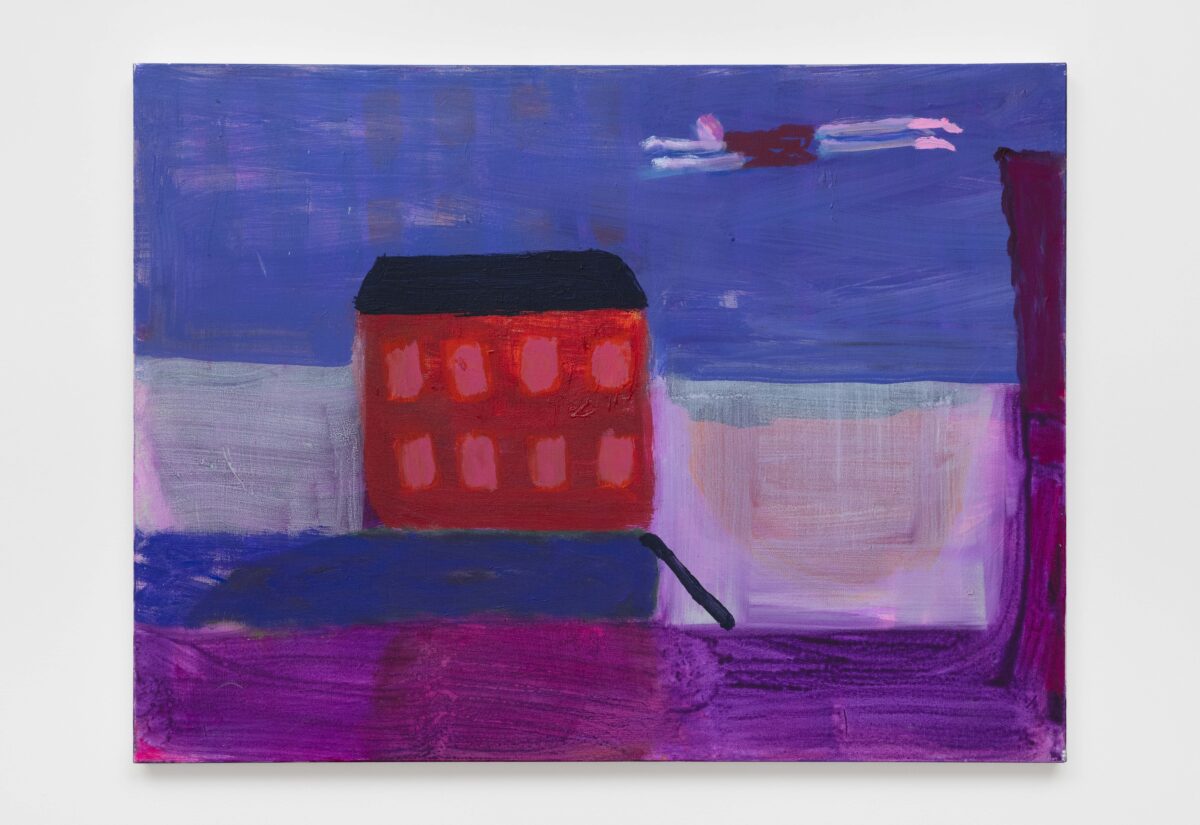 <i>Flight To Venice</I>, 2023</br> acrylic on canvas</br>
76 x 101,5 cm / 30 x 40 in>