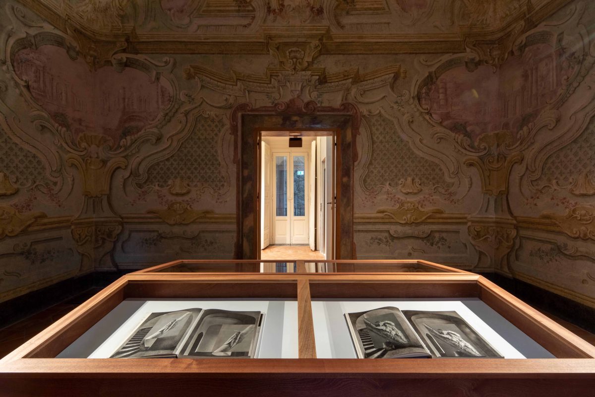 <I>John Stezaker</i>, 2021
</br> installation view, Fondazione Morra Greco, Naples>