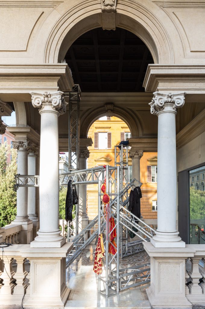 <I>Story Line</i>, 2021
</br> installation view, Istituto Svizzero, Rome