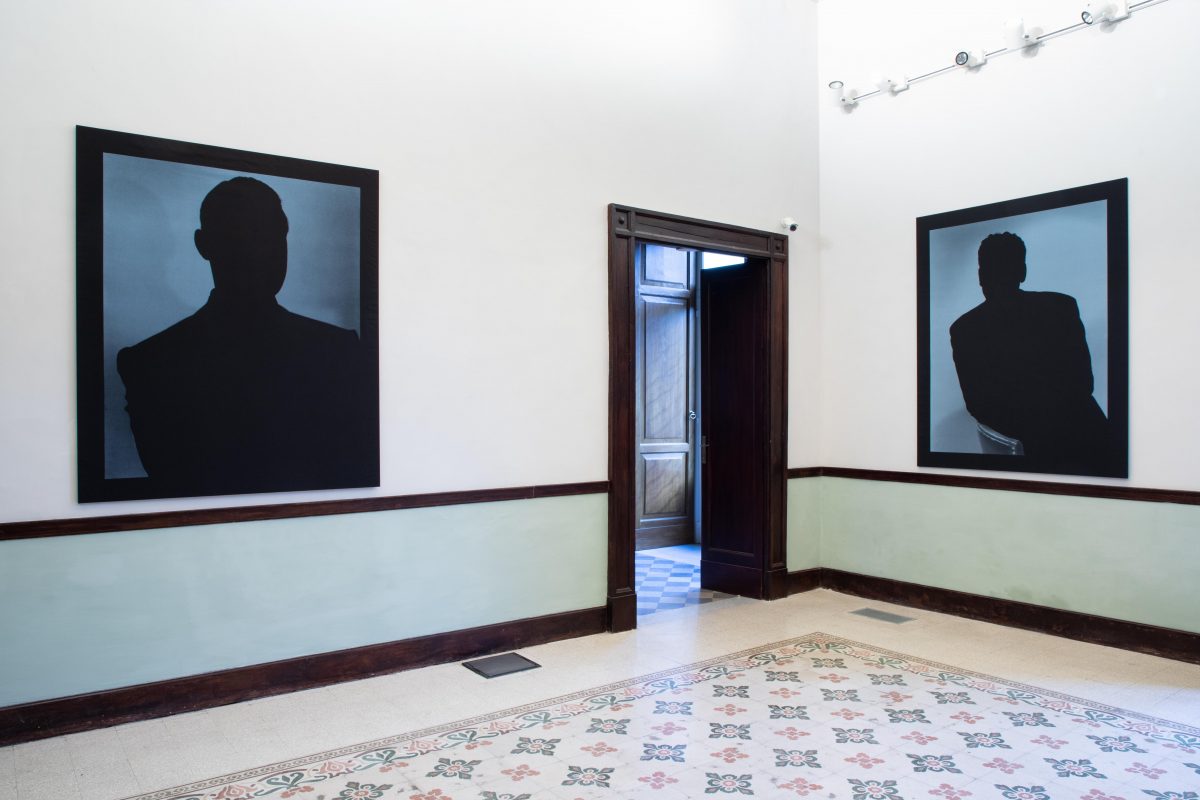 <I>John Stezaker</i>, 2021
</br> installation view, Fondazione Morra Greco, Naples>