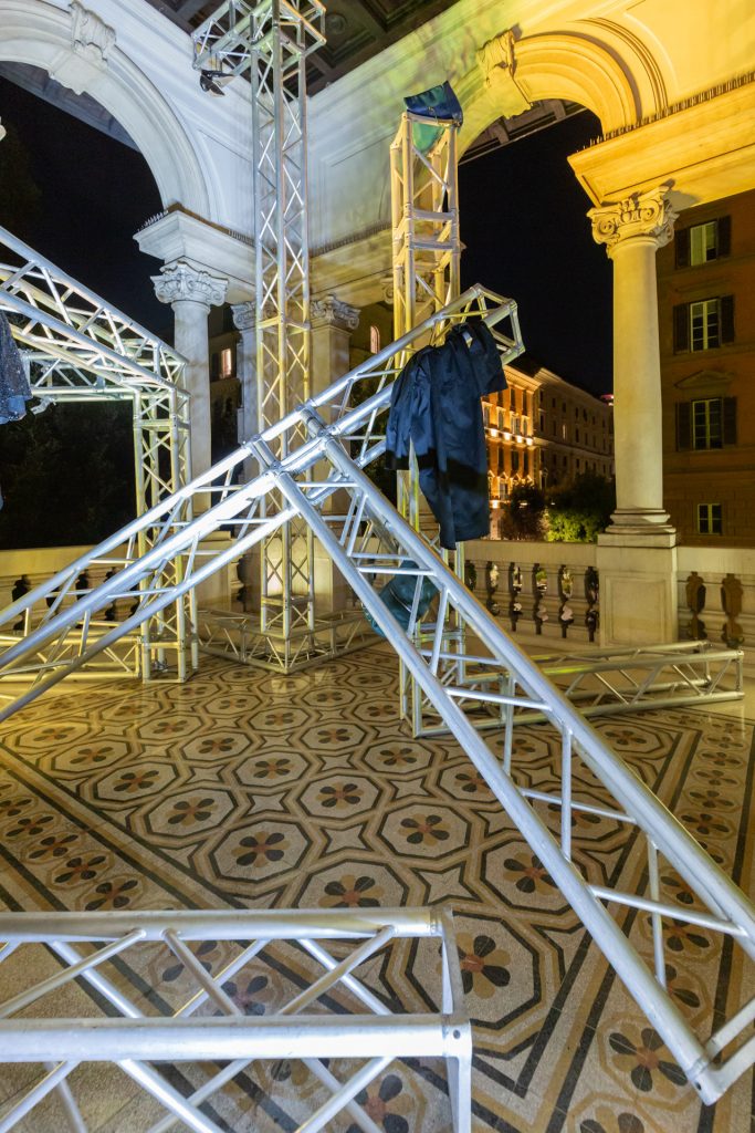 <I>Story Line</i>, 2021
</br> installation view, Istituto Svizzero, Rome