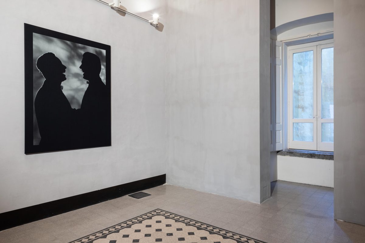 <I>John Stezaker</i>, 2021
</br> installation view, Fondazione Morra Greco, Naples