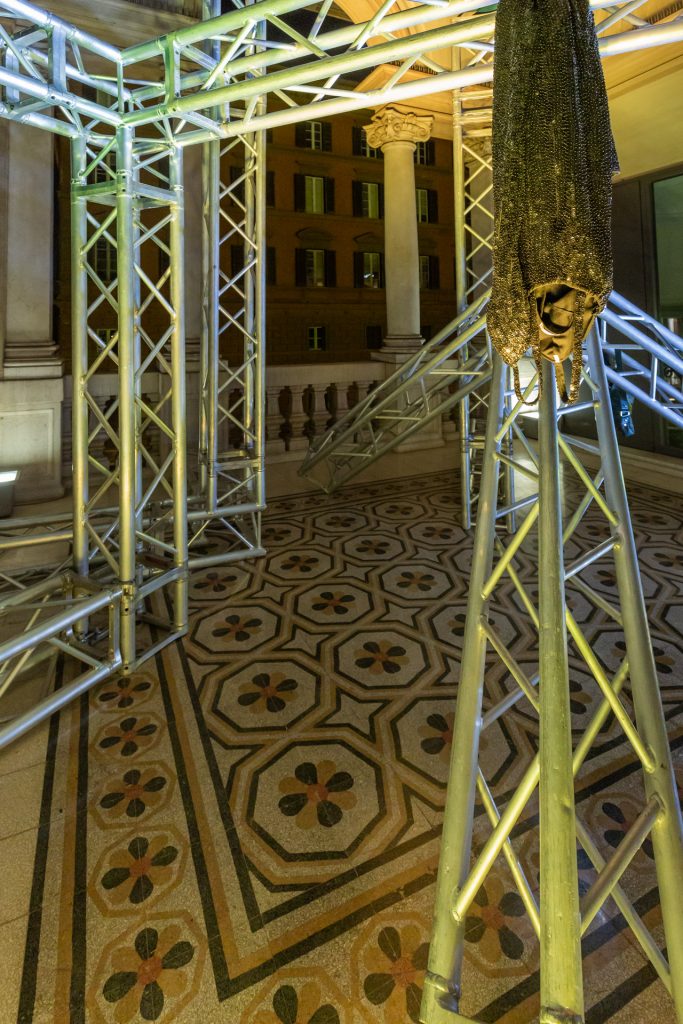 <I>Story Line</i>, 2021
</br> installation view, Istituto Svizzero, Rome