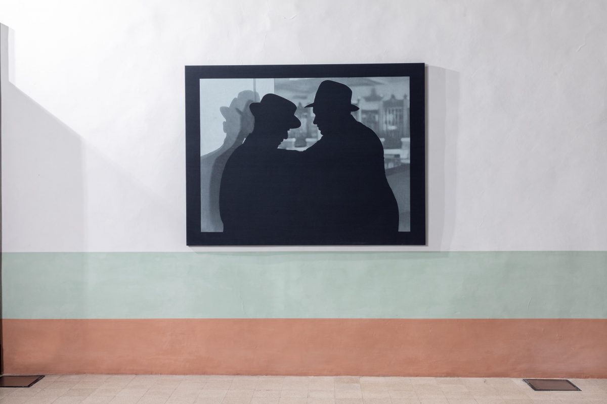 <I>John Stezaker</i>, 2021
</br> installation view, Fondazione Morra Greco, Naples