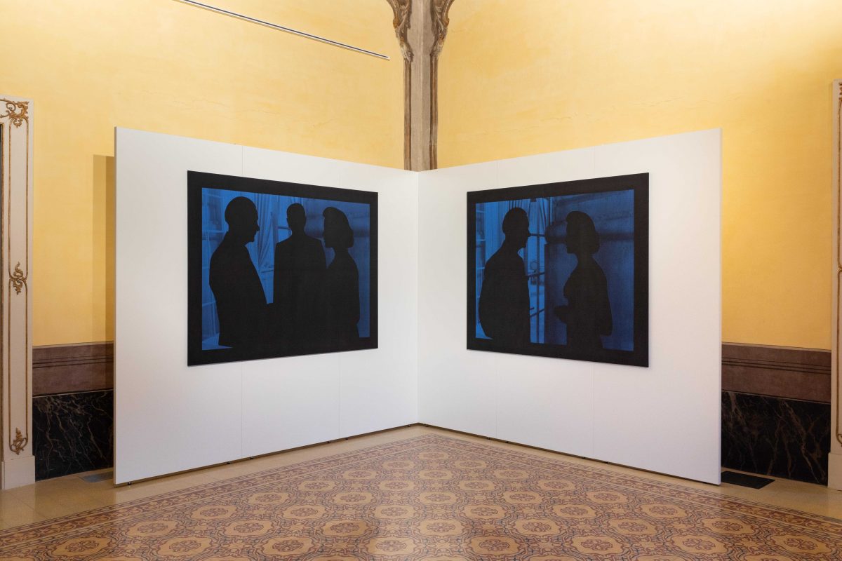 <I>John Stezaker</i>, 2021
</br> installation view, Fondazione Morra Greco, Naples>