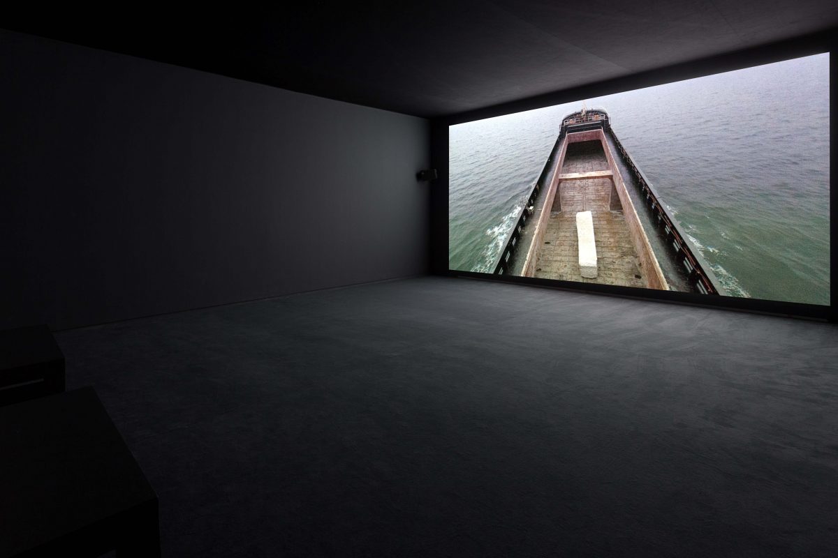 <I>Lives In Transit</i>, 2013
</br> installation view, Galerie Nationale du Jeu de Paume, Paris