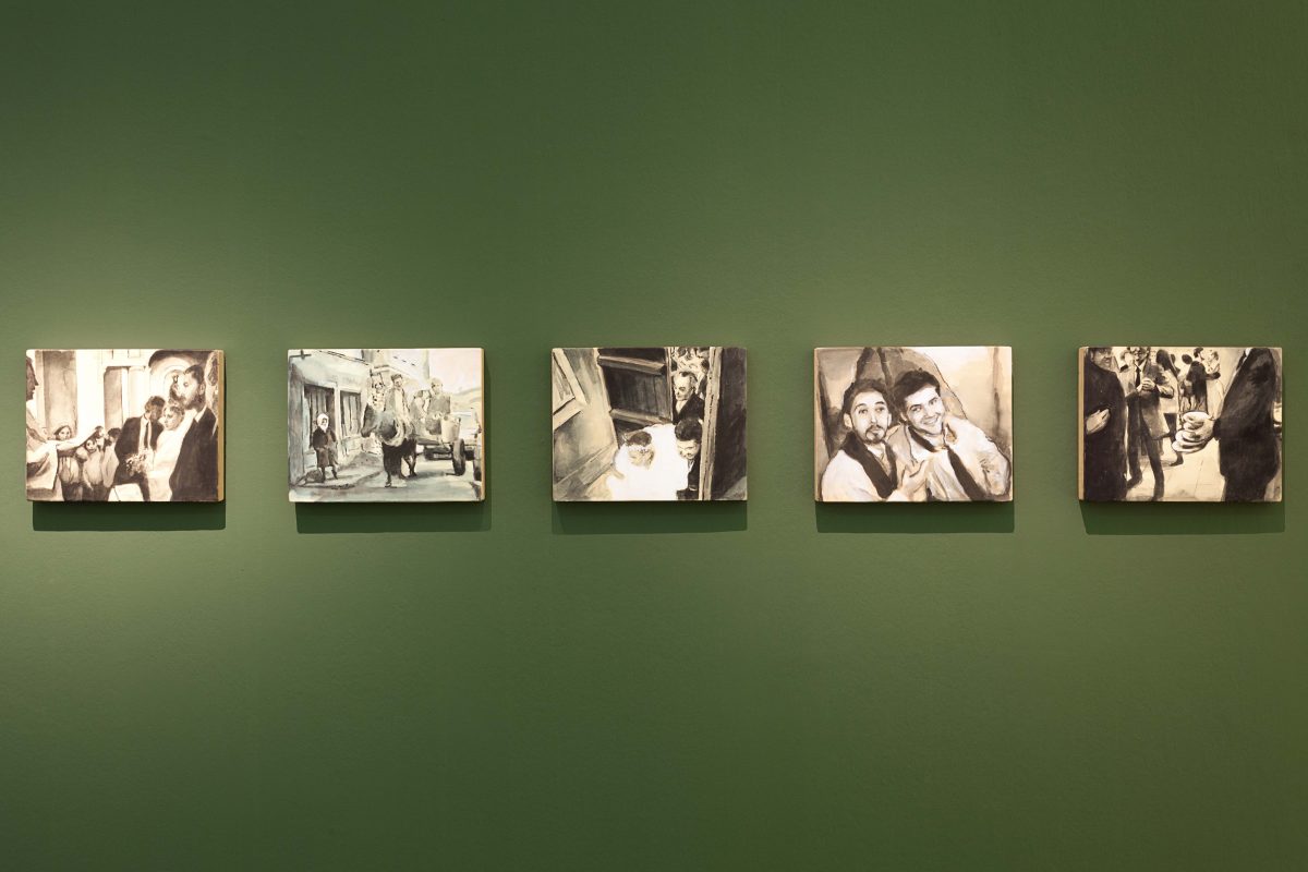 <I>Lives In Transit</i>, 2013
</br> installation view, Galerie Nationale du Jeu de Paume, Paris