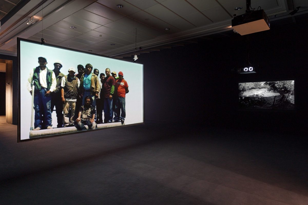<I>Lives In Transit</i>, 2013
</br> installation view, Galerie Nationale du Jeu de Paume, Paris