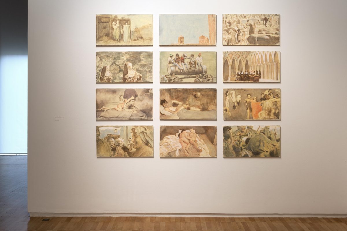 <I>Lives In Transit</i>, 2013
</br> installation view, Galerie Nationale du Jeu de Paume, Paris