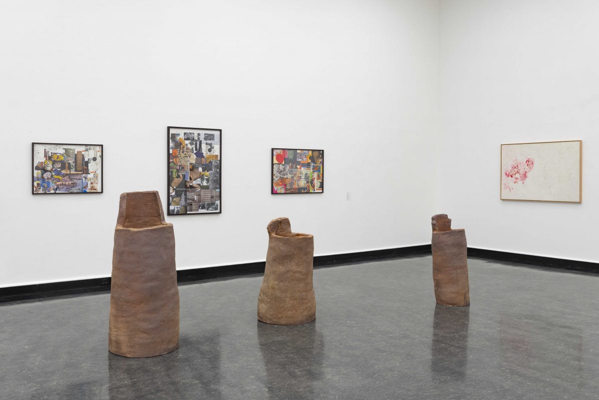 <i>Fix Your
Gaze On Saturn's RingsJanuary</i>, 2020
</br>
installation view, Bergen Kunsthall, Bergen