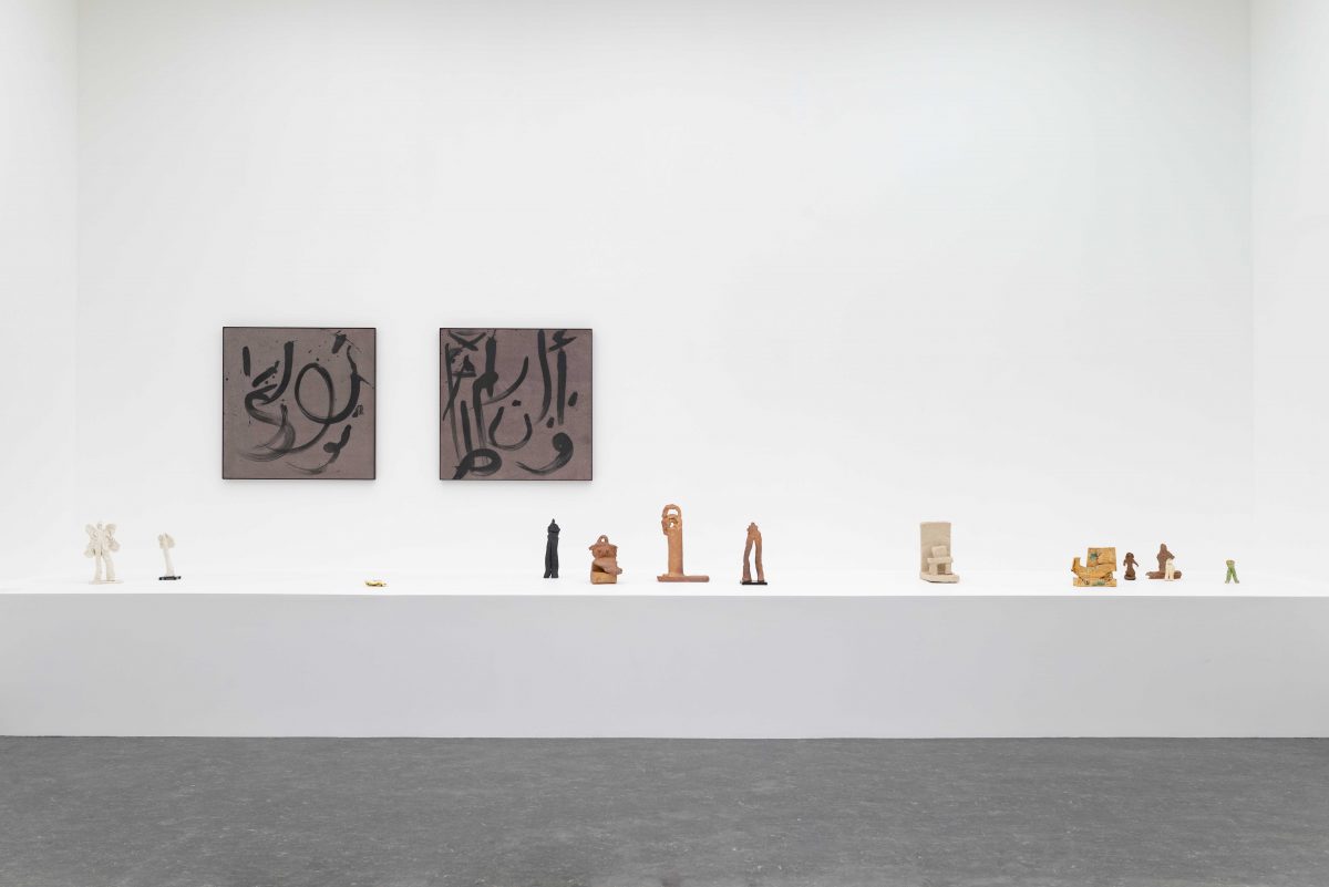 <i>Fix Your
Gaze On Saturn's RingsJanuary</i>, 2020
</br>
installation view, Bergen Kunsthall, Bergen