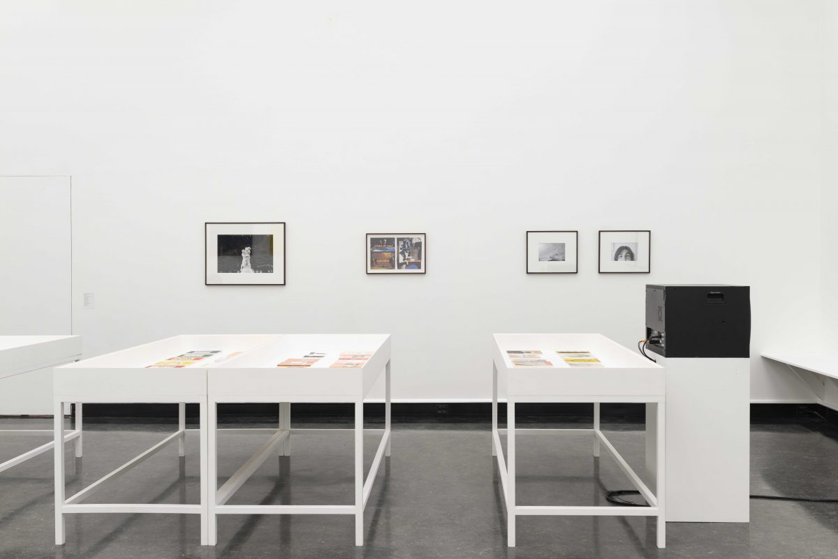 <i>Fix Your
Gaze On Saturn's RingsJanuary</i>, 2020
</br>
installation view, Bergen Kunsthall, Bergen