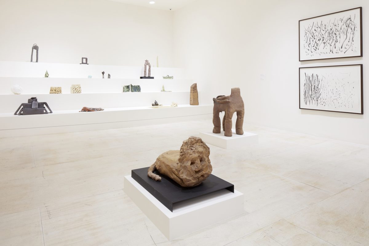 <i>works and days</i>, 2019
</br>
installation view, MoMa, New York