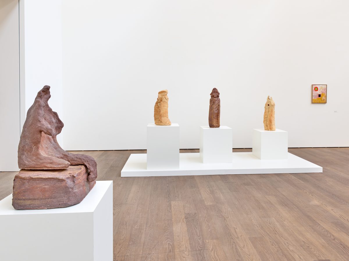 <i>Etel Adnan et les modernes</i>, 2019
</br>
installation view, Mudam, Luxembourg