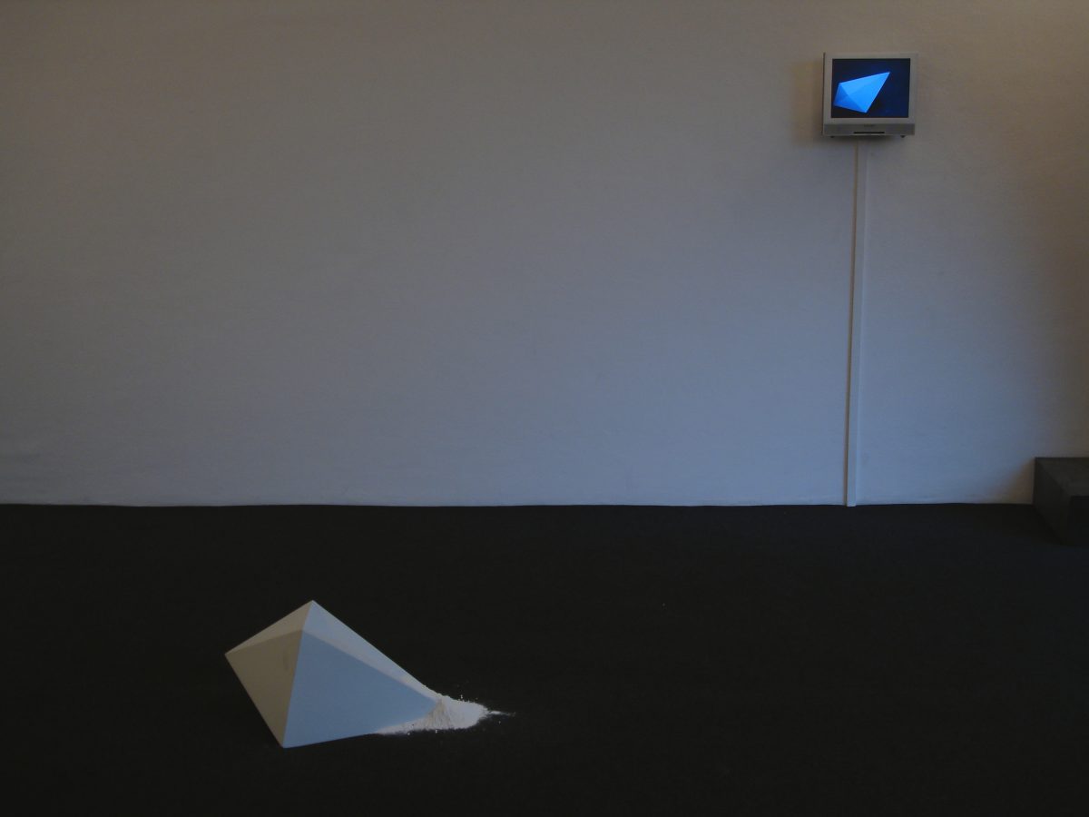 <I>Gianni Caravaggio</i>, 2006
</br> installation view, Castello di Rivoli Museum of Contemporary Art, Rivoli