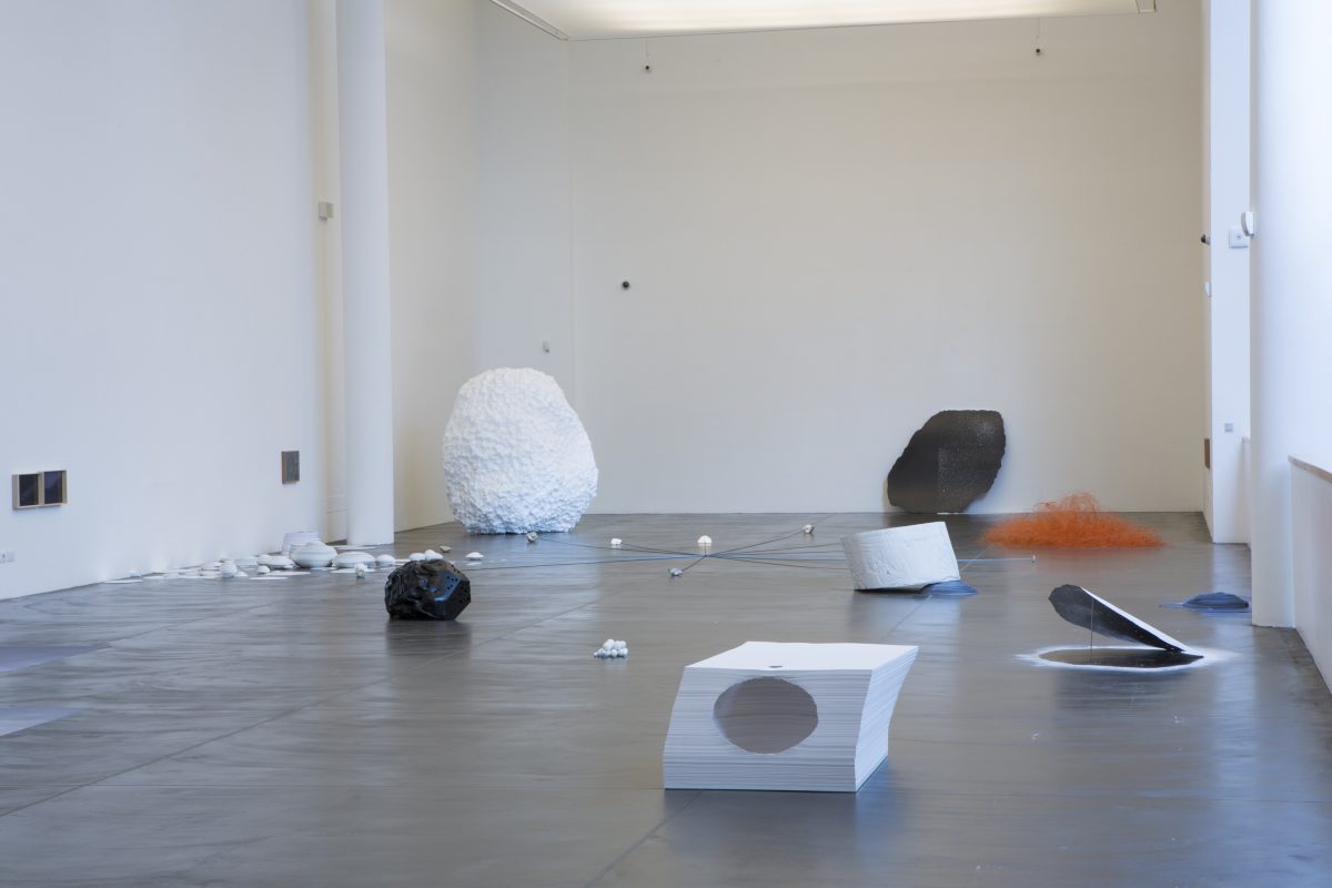 <I>Finalmente Solo/ Enfin Seul</i>, 2014
</br> installation view, MA*GA, Gallarate