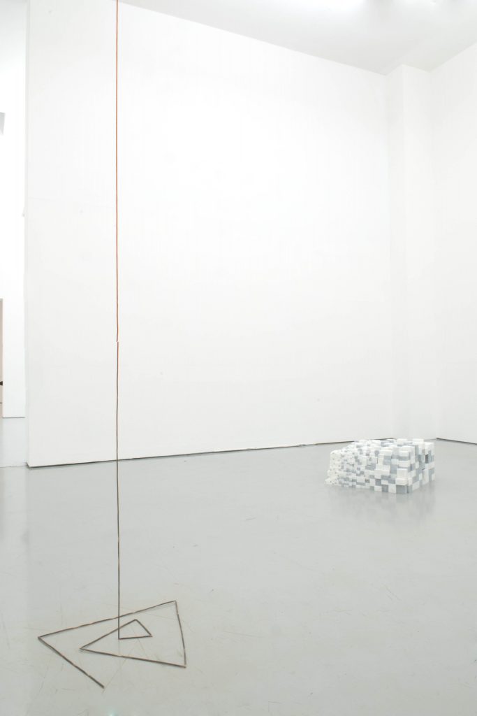 <I>Finalmente Solo/ Enfin Seul</i>, 2014
</br> installation view, Musée d'art Moderne et Contemporain, Saint-étienne Métropole