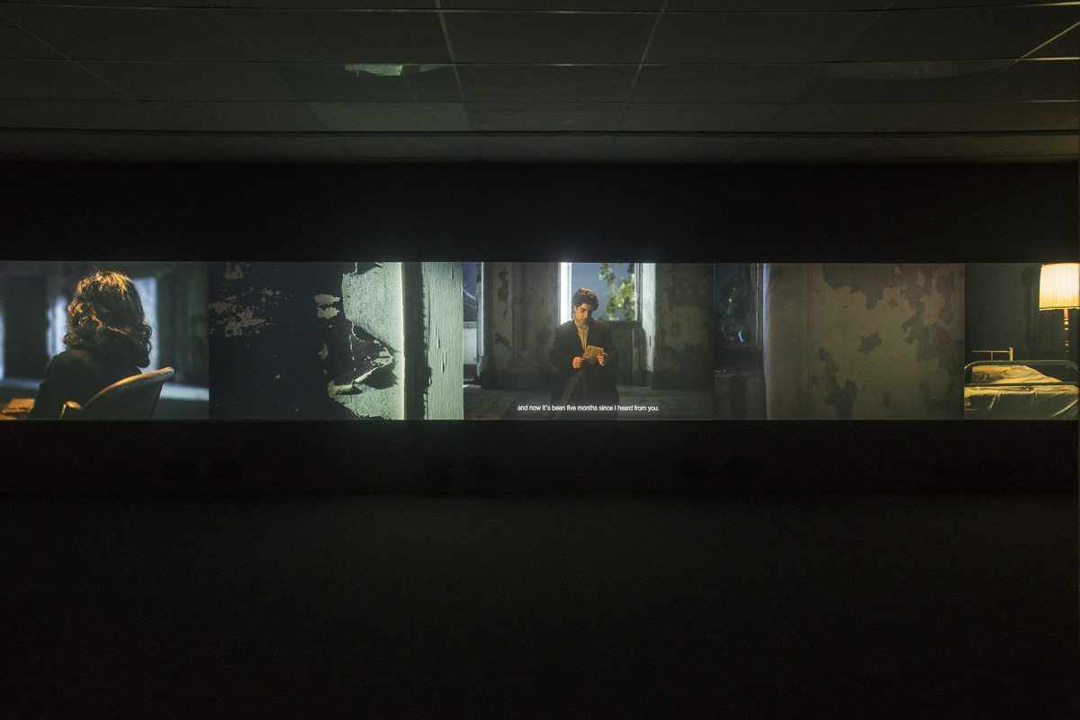 <i>still voices</I>, 2022
</br>
installation view, Haifa Museum of Art, Haifa