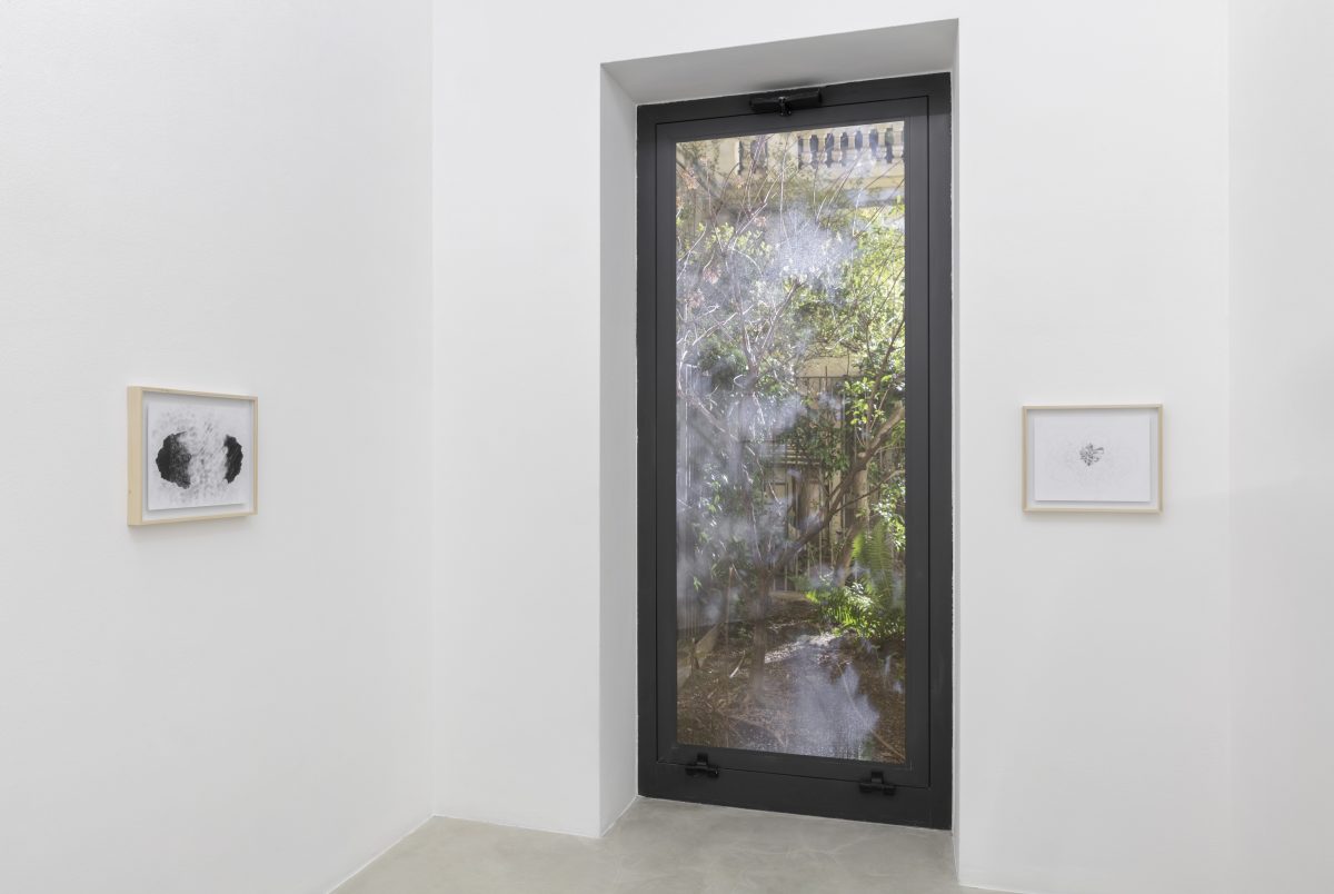 <i>Il sole che filtra tra le foglie</br> [The Sun filtering through the leaves]</i>, 2022
</br> installation view, kaufmann repetto Milan