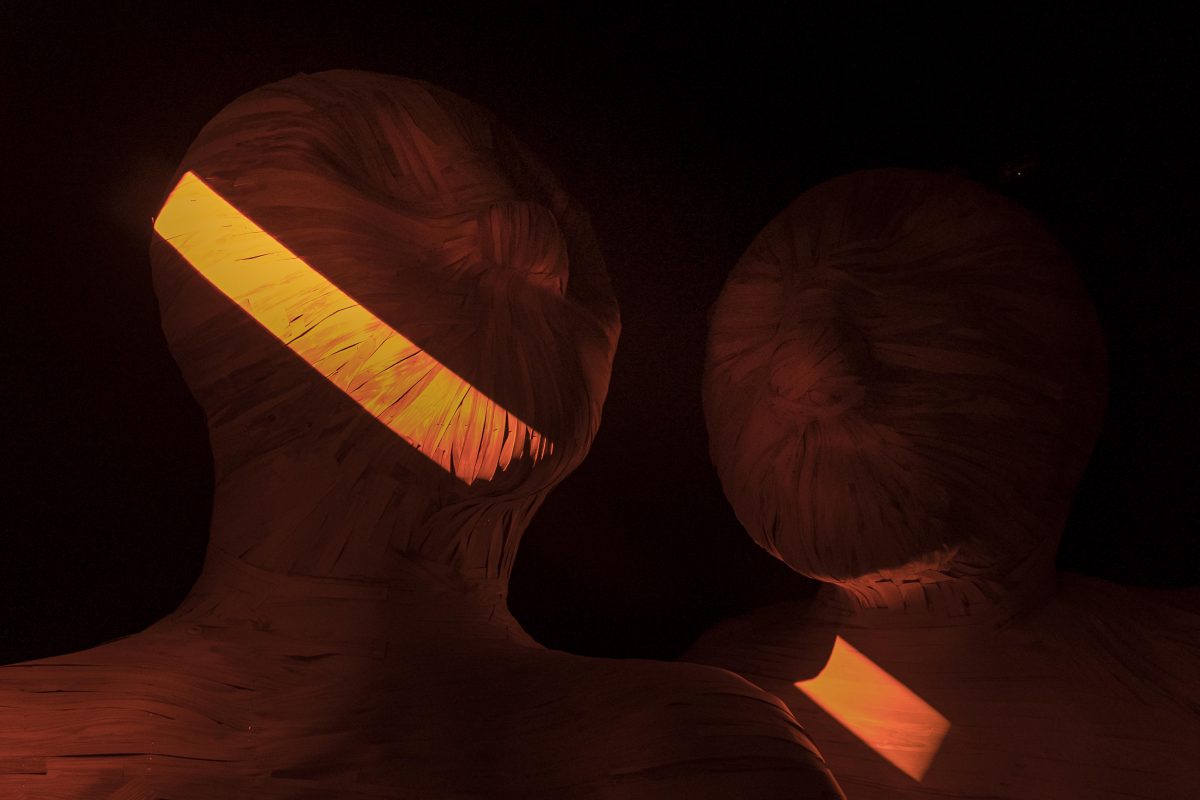<i>Le concert (figure 5)</i>, 2022 </br>
(detail)