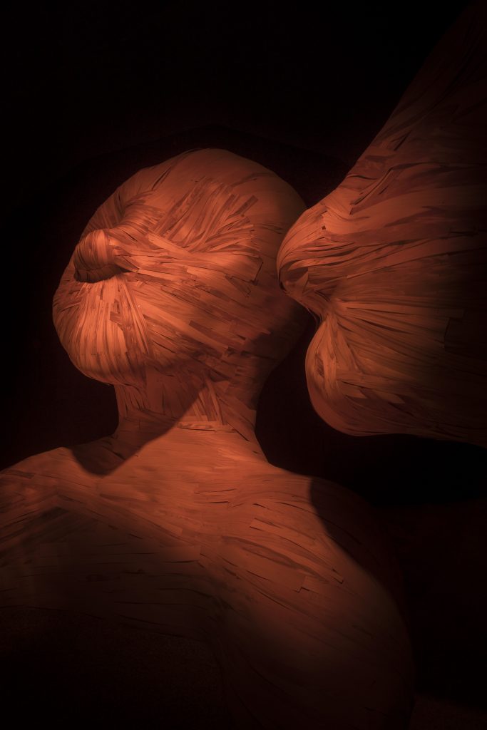 <i>Le concert (figure 5)</i>, 2022 </br>
(detail)