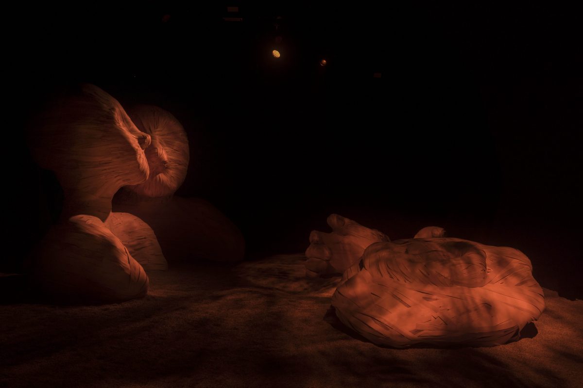 <i>The Concert</i>, 2022
</br> installation view, Swiss Pavilion, 59th Venice Biennale