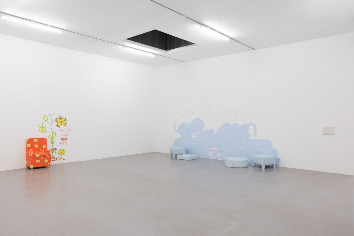 <i>Thank You Darlin</i>, 2022
</br> installation view, Camden Art Centre, London