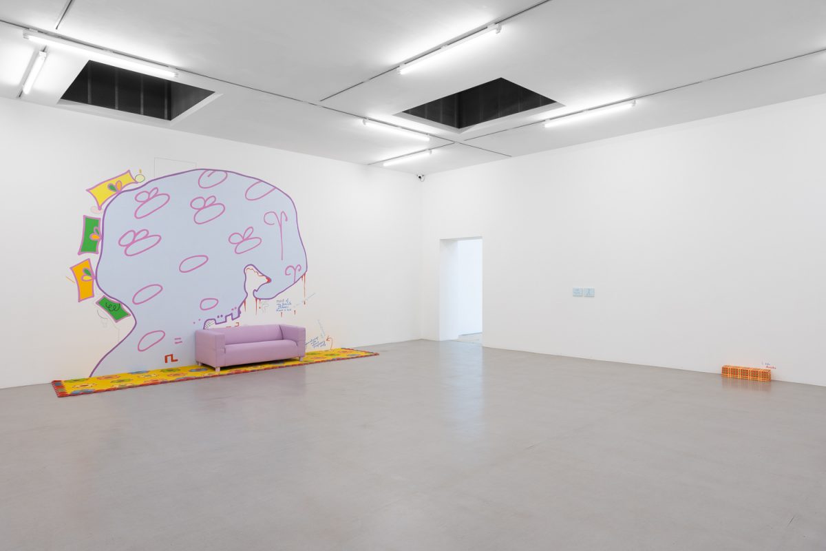 <i>Thank You Darlin</i>, 2022
</br> installation view, Camden Art Centre, London