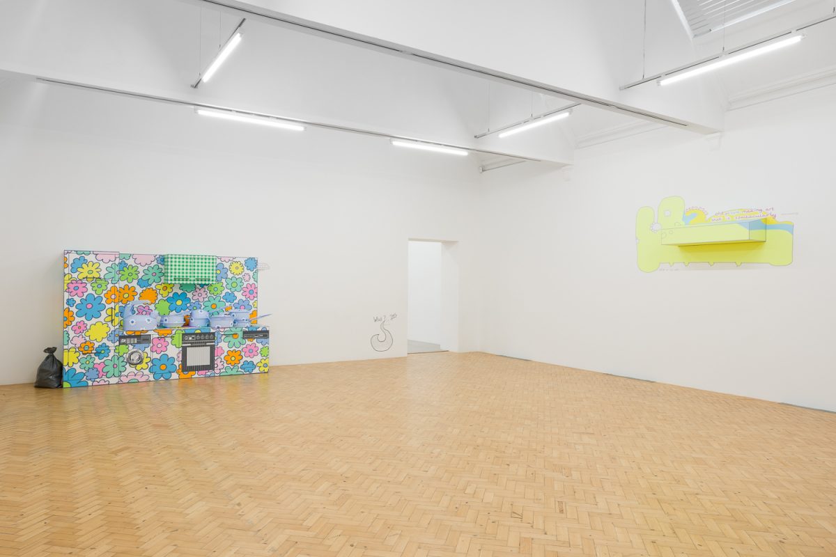 <i>Thank You Darlin</i>, 2022
</br> installation view, Camden Art Centre, London