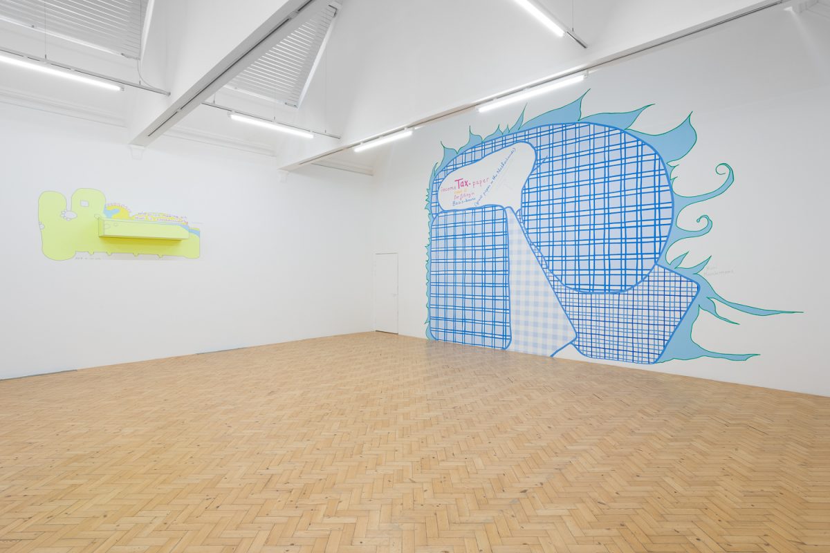 <i>Thank You Darlin</i>, 2022
</br> installation view, Camden Art Centre, London