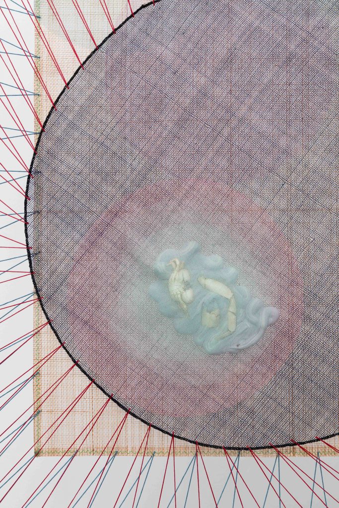 <i>Evocation of the Sun</i>, 2022 </br>
(detail)