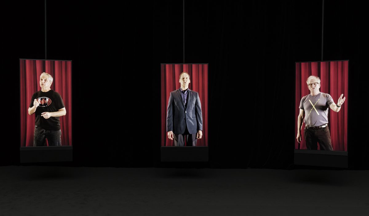 <i>I’m Your Man (A Portrait of Leonard Cohen)</i>, 2017
</br> installation view, Musée d'art contemporain - Montréal