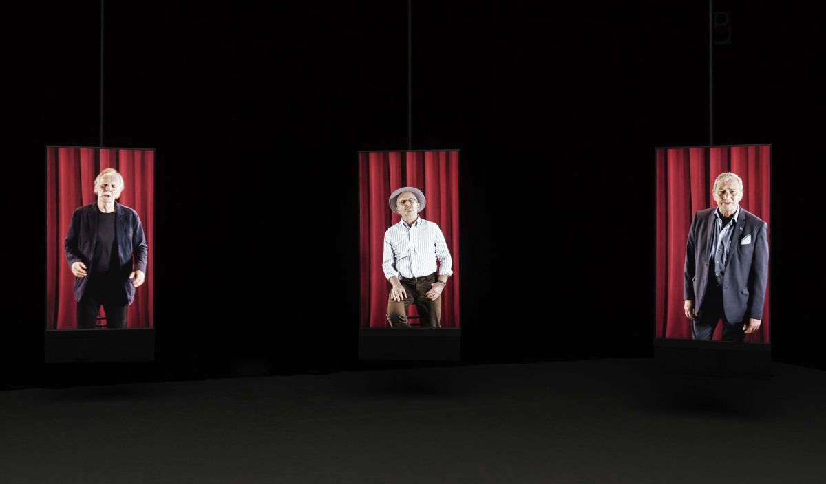 <i>I’m Your Man (A Portrait of Leonard Cohen)</i>, 2017
</br> installation view, Musée d'art contemporain - Montréal