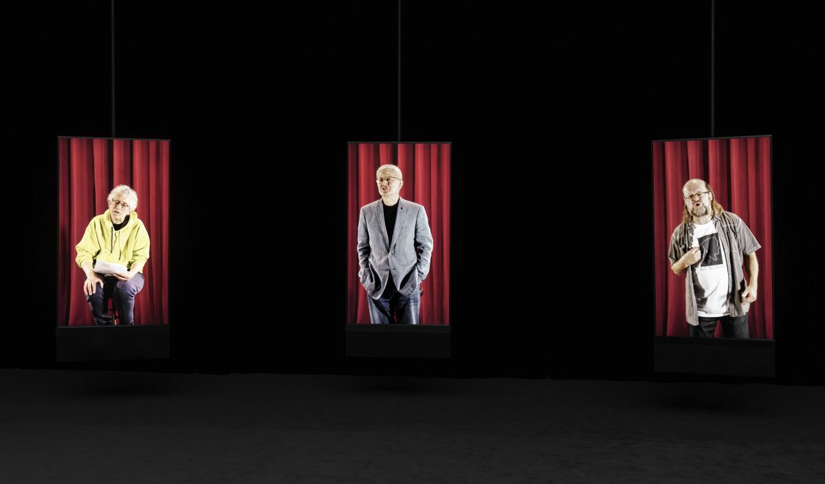 <i>I’m Your Man (A Portrait of Leonard Cohen)</i>, 2017
</br> installation view, Musée d'art contemporain - Montréal