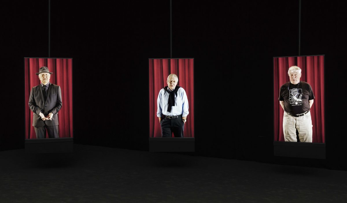 <i>I’m Your Man (A Portrait of Leonard Cohen)</i>, 2017
</br> installation view, Musée d'art contemporain - Montréal