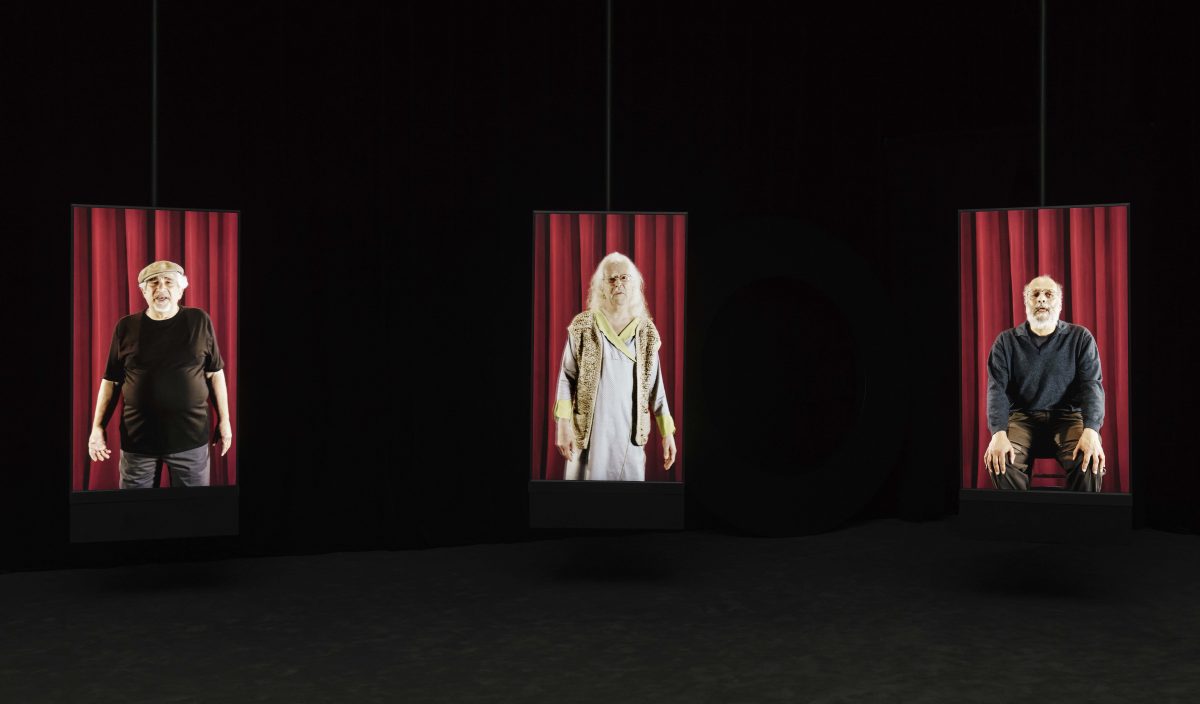 <i>I’m Your Man (A Portrait of Leonard Cohen)</i>, 2017
</br> installation view, Musée d'art contemporain - Montréal