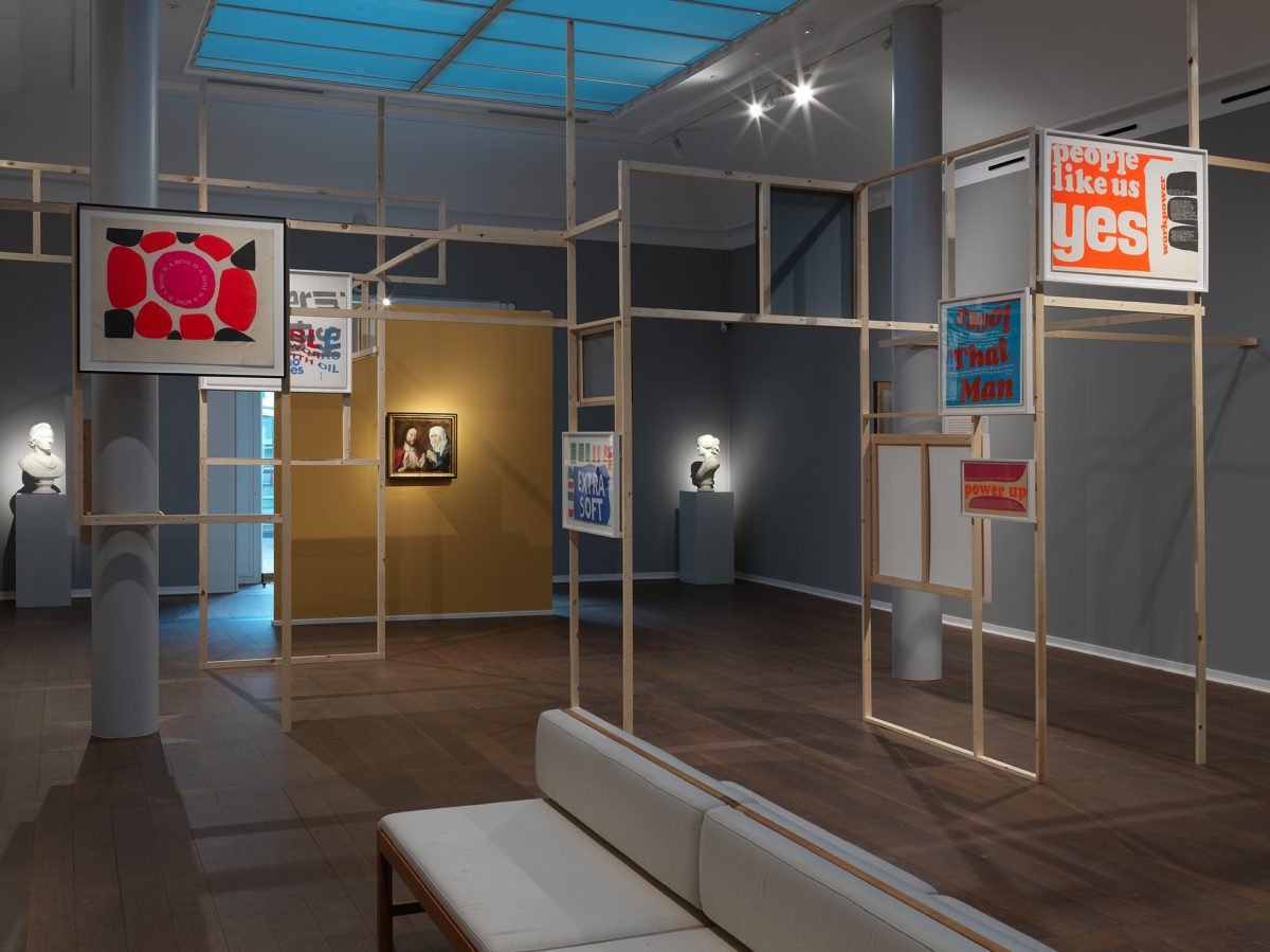 <i>Someday is now - Danh Vo presents Sister Corita</i>, 2022
</br> installation view, Nivaagaards Malerisamling, Nivå>
