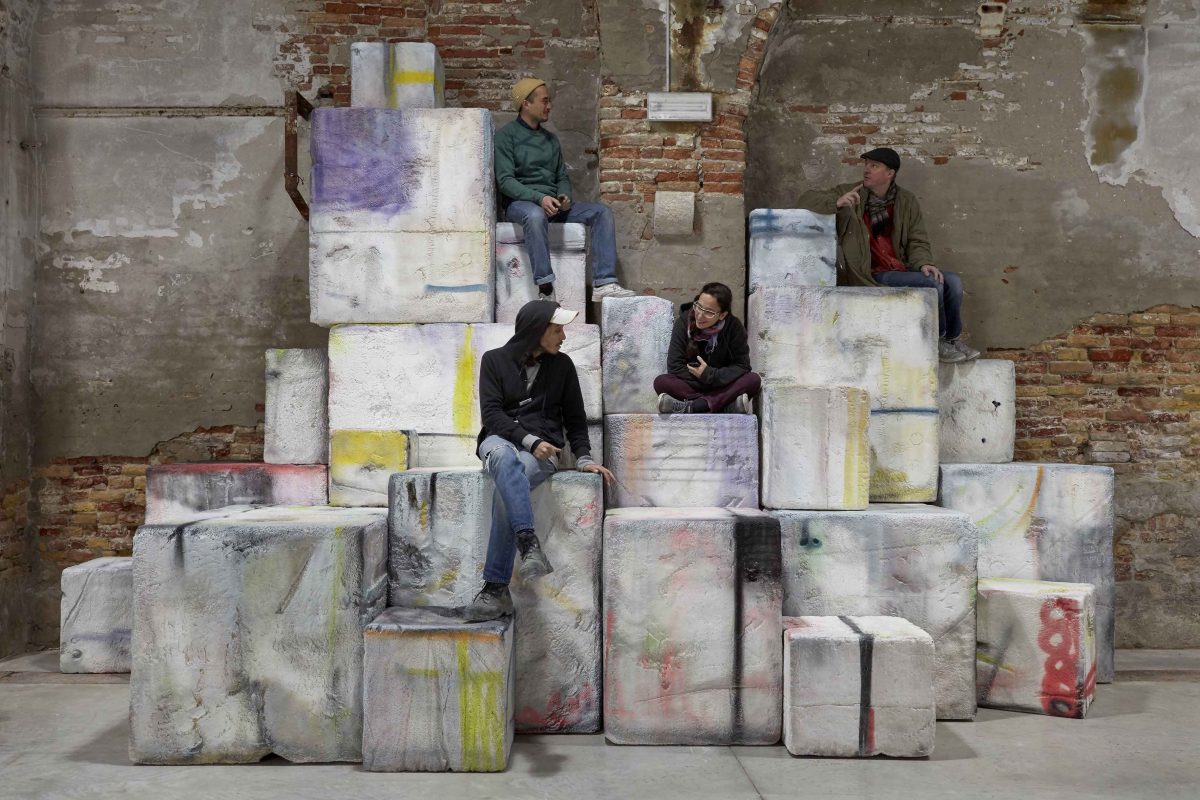 <i>The Shrinking Universes</i>, 2019
</br> installation view, Biennale di Venezia, Venice