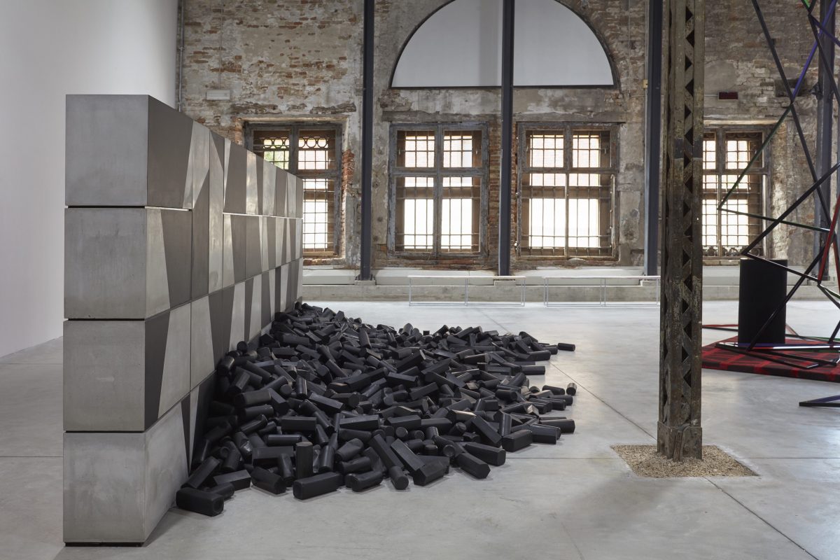 <i>The Shrinking Universes</i>, 2019
</br> installation view, Biennale di Venezia, Venice